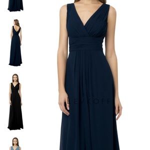 Bill Levkoff Navy Bridesmaid Dress - NWT